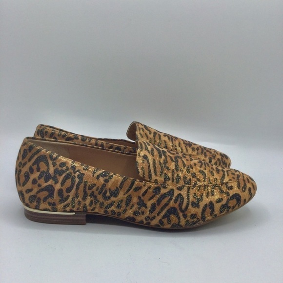 Alex Marie Barson Leopard Print Slip On Loafers - Picture 6 of 9